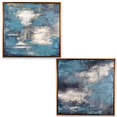 WALL ART S/2 W/FRAME