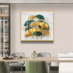 LEAFSCAPE Modern Crystal Porcelain Framed Wall Art