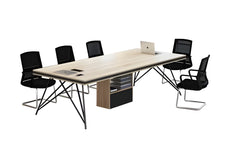 CLARA Series Natural oak Conference Table