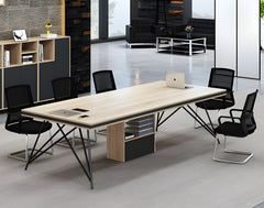 CLARA Series Natural oak Conference Table