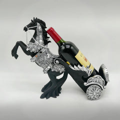 HORSE Bottle Holder black/silver