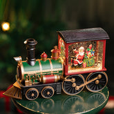 Santa Train Musical Box Chrismas Decor