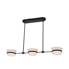 Anel 3LT Island Linear Chandelier