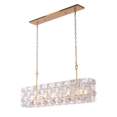 Crescent 5 LT Island Linear Chandelier