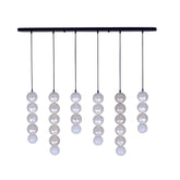 Pearls Island Light Linear Chandelier