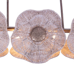 Poppy Island Light Linear Chandelier