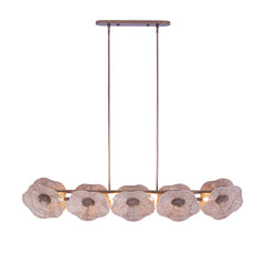 Poppy Island Light Linear Chandelier