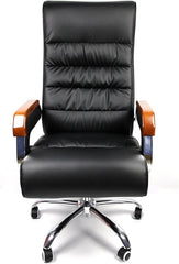 Executive Black Leather Office Chair