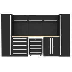 Heavy duty 9 Piece Steel Garage Tool Cabinet Set
