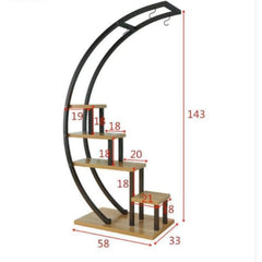 Multi Layer Arc Plant Stand