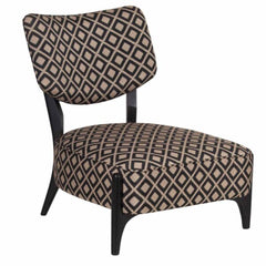 Alison Mango Wood Fabric Chair