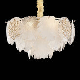 Almara Clear Chandelier Gold