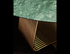 ROMANA Round Marble Top Dining Table