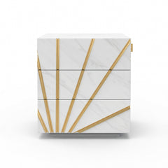 Oro White Nightstand