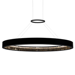 Rosalina LED Chandelier With Matte Black Finish
