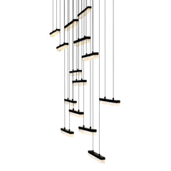 Stagger Integrated LED Chandelier