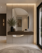 Half Moon Mirror
