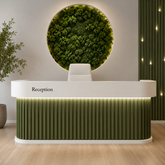Leonardo Painted Reception Desk
