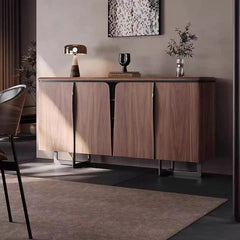 COLE Walnut Wood Veneer Sideboard