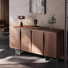 COLE Walnut Wood Veneer Sideboard