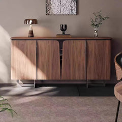 COLE Walnut Wood Veneer Sideboard