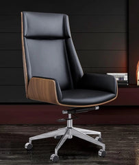 LUSTREWOOD Luxury Glossy Office Desk