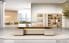 BENNETT Series Luxury Office Wall Display Unit
