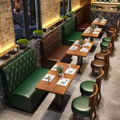 GreenEats Modern Luxury Restaurant Furniture Set