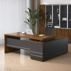 Maximilian Office Desk - Walnut