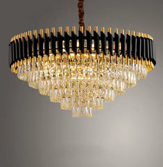DAZZLUX Luxury Crystal Large Chandelier