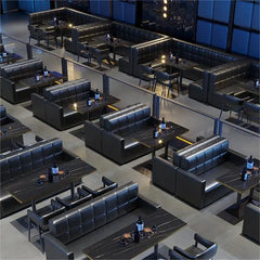 FURVA Modern Luxury Restaurant Furniture Set