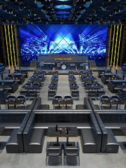 FURVA Modern Luxury Restaurant Furniture Set