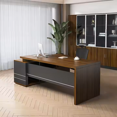 Maximilian Office Desk - Walnut