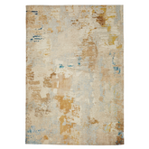 Sparx Marble Gold Beige Washable Modern Rug