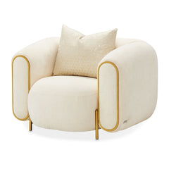 Sassani Chair Crepe Gold