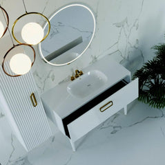 Linea Bathroom Vanity by Armadi Art