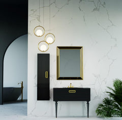 Linea Bathroom Vanity by Armadi Art