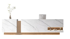 Raffaele Reception Desk with LED