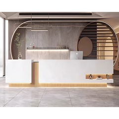 Raffaele Reception Desk with LED