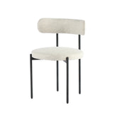 CLEO Dining Chair - Macadamia Travertine