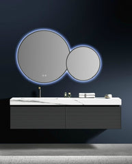 Harmony Wall Mount Bathroom Vanity & LED Mirror Cabinet