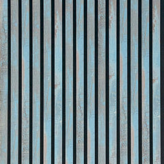 Rustic Blue PVC Veneer Acoustic Wall Panel