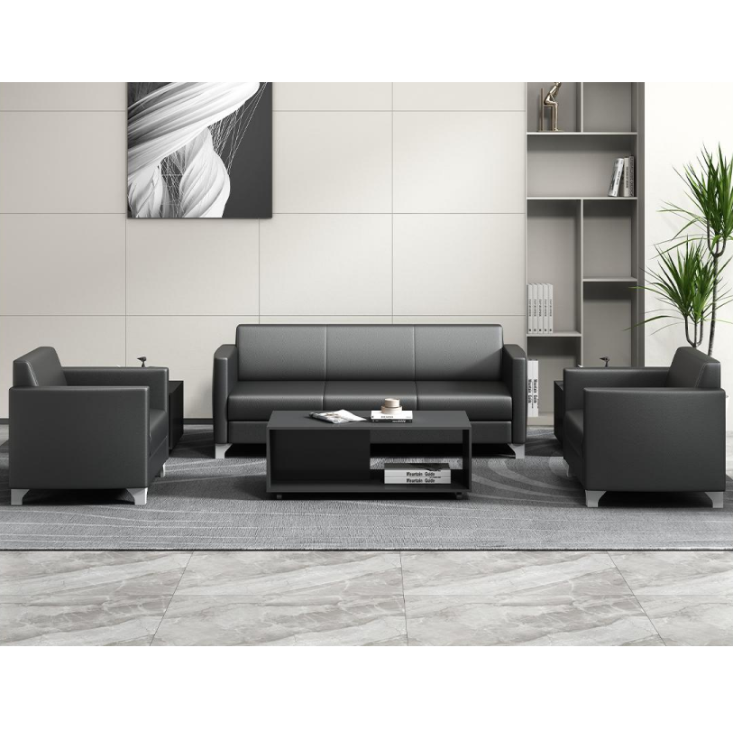 Black office sofa cheap