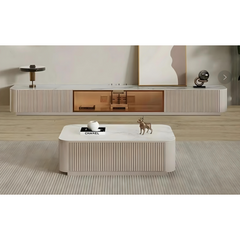 LuxeVision Luxury TV Cabinet and Coffee Table Set