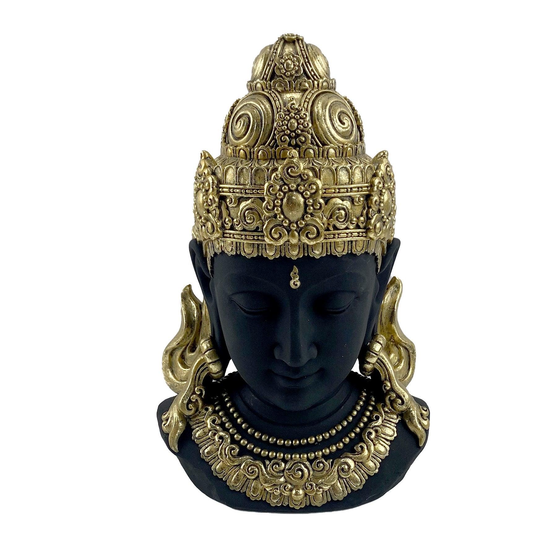 Buddha Head Sculpture Decor - Northern Interiors