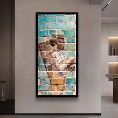 Achaemenid Persian Archer Porcelin Crystal Wall Art