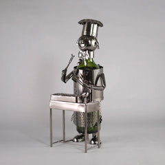 Chef Decorative Wine Bottle Holder - Northern Interiors
