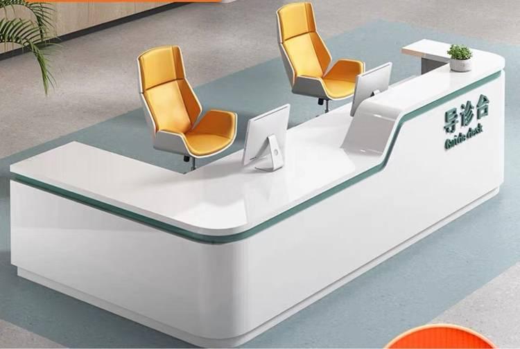 Customizable L shape Reception Desk - Northern Interiors