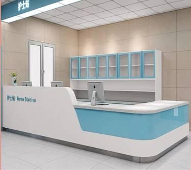 Customizable Modern L shape Reception Desk - Northern Interiors