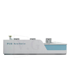 Customizable Modern L shape Reception Desk - Northern Interiors